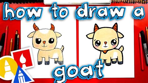 draw  cute cartoon goat youtube