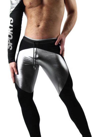 metallic leggings in black by modus vivendi en 2020