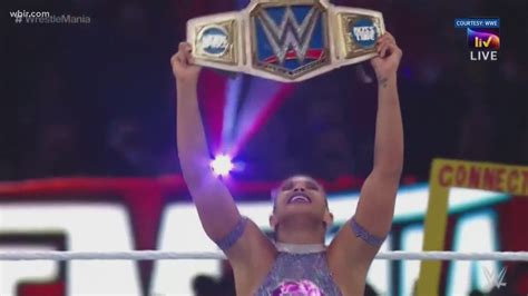 knoxville has a new champion bianca belair wins wwe women s champion