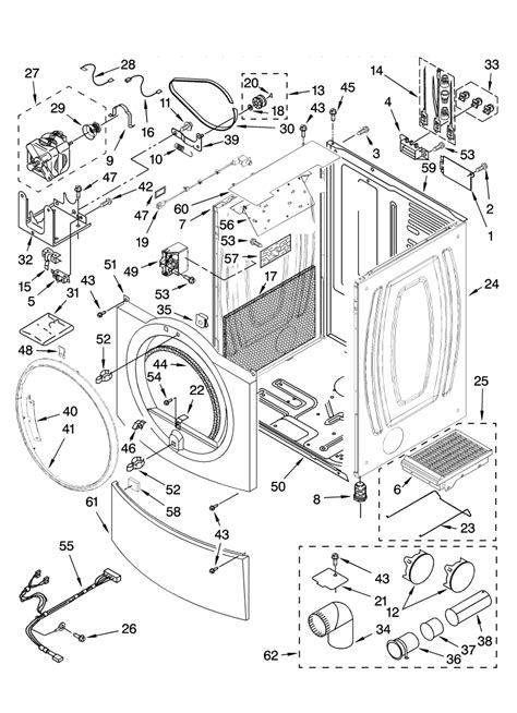 kenmore elite het washer parts diagram reviewmotorsco