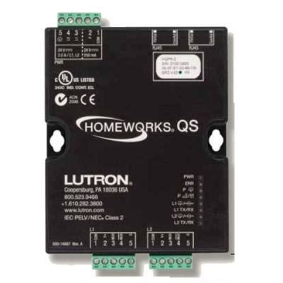 lutron homeworks qs series p processor