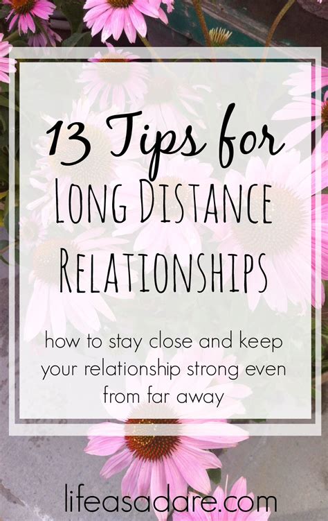 13 Long Distance Relationship Tips Life As A Dare