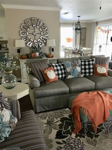 warm  cozy farmhouse style living room decor ideas  lmolnar
