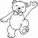 Teddy Bear Coloring Pages Color Printable Kids sketch template