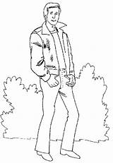 Fonzie Ausmalen Malvorlage Manner Uomini Persone Männer Viii Topmodel Lescoloriages Coloratutto sketch template