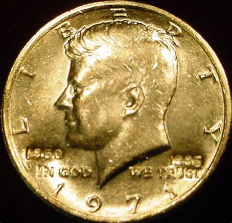 gold plated kennedy  dollar