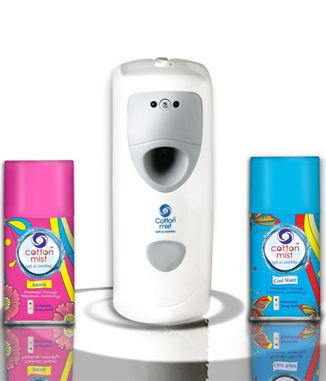 cotton mist automatic air freshener dispenser   room freshener