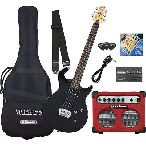 drive wfx wildfire xtreme electric guitar pack
