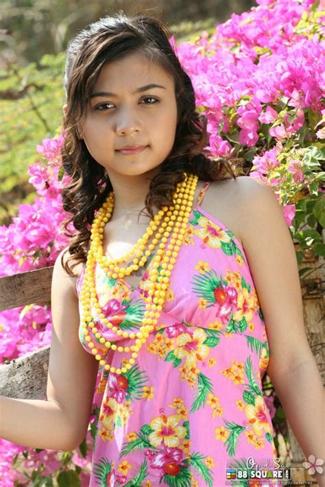 Asian Babes Db Asian Girl Wearing Floral Dress