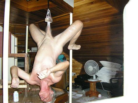Man Hanging From His Testicles [x Post From R Wtf Imgur