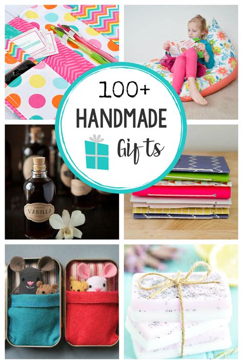 tons  handmade gifts  ideas     list