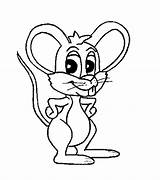 Raton Ratones Nagetiere Ratoncitos Roditori Ratona Ratoncito Mouse Tiere Kategorien sketch template