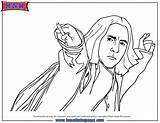Coloring Draco Malfoy Harry Potter Pages Popular sketch template