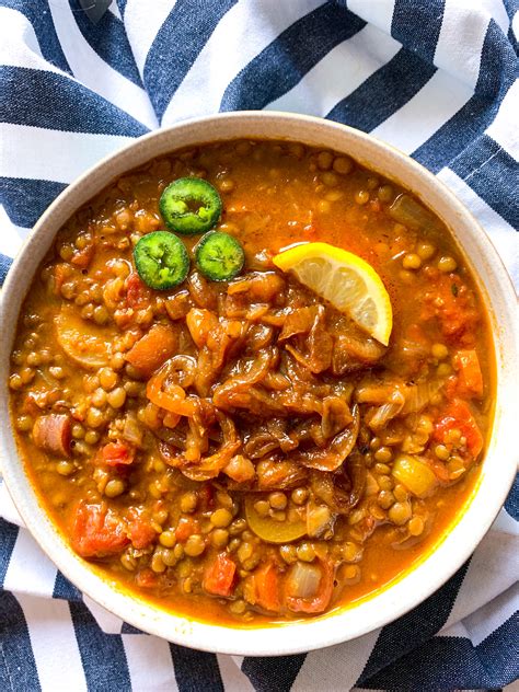 lentil soup recipe  dish  healthy