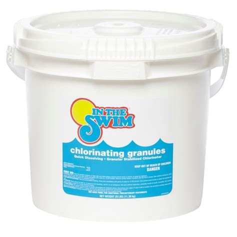 chlorine granular  lbs pool chemicals chemicals  cleaners