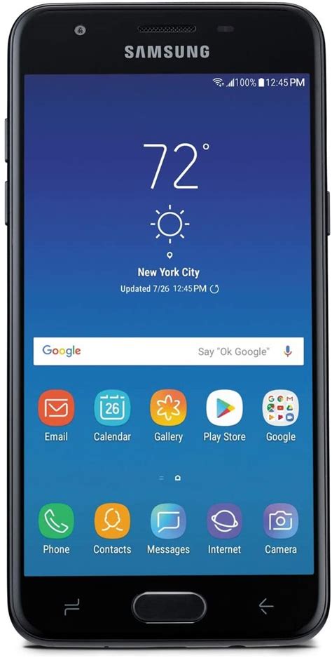 Brand New Consumer Cellular Samsung Galaxy J3 16gb Android Smartphone