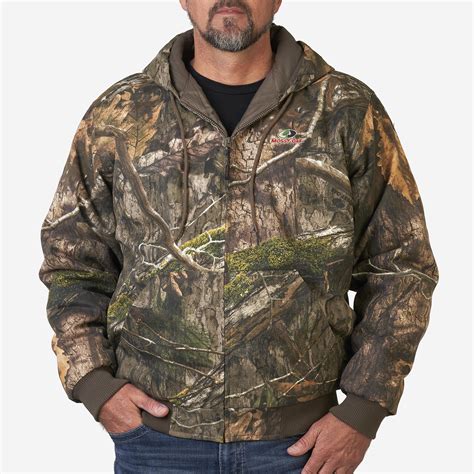 mossy oak country dna mens  big mens insulated bomber jacket sizes   xl walmart
