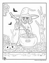 Spy Hidden Halloween Witch Worksheets Worksheet Kids Printables sketch template