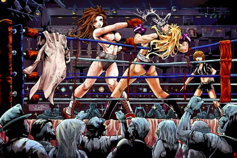 catfight boxing and wrestling art 1 hentai online porn manga and doujinshi