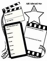 Hollywood Theme Poster Classroom Movie Template Star Teacherspayteachers Fame Board Walk Coloring Preschool School Students Pages Information Choose Preview sketch template