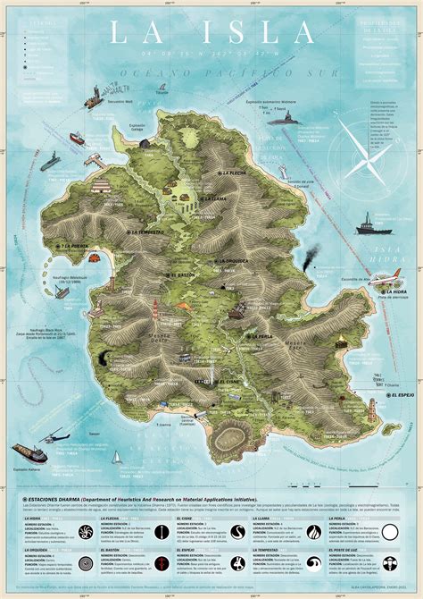 map   island