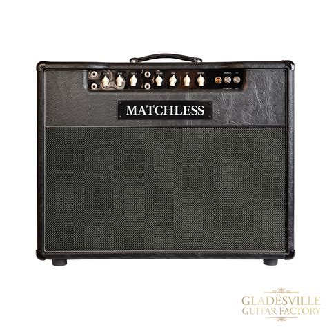 matchless dc  combo  black silver gladesville guitar factory