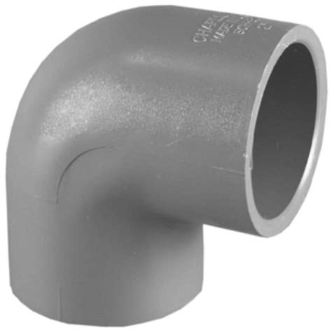 charlotte pipe 1 2 in dia 90 degree pvc sch 80 elbow at