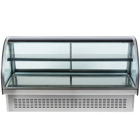 Vollrath 40844 60 Curved Glass Drop In Refrigerated