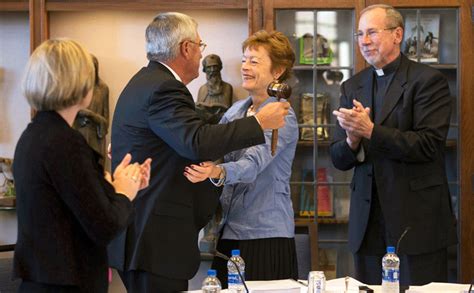 barb howard first woman to serve as chair of xavier board steps down