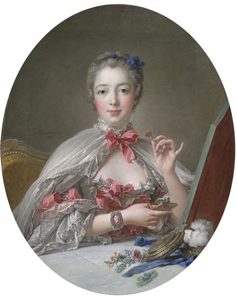 Great Works Madame De Pompadour At Her Toilette 1750