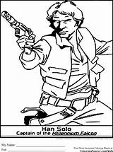 Coloring Wars Pages Star Han Solo Chewbacca War French Indian Sheet Strikes Empire Back Clipart Lego Book Luke Jabba Hutt sketch template