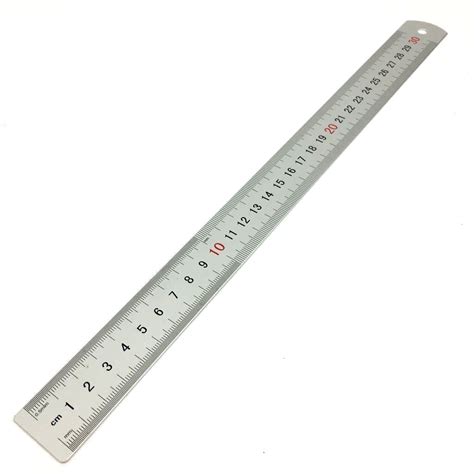 aluminium soft edged ruler cm lumins workshop