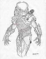 Predator Predators Depredador Berserker Cartoni Hearts sketch template