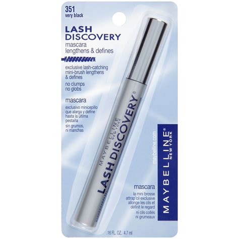 Maybelline Lash Discovery Mini Brush Washable Mascara Very Black