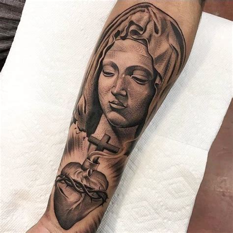 Virgen Maria Tattoo Traditionalimage
