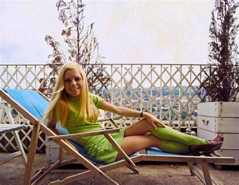 France Gall At Her Home In Paris In 1968 Photo By Michael Holtz France