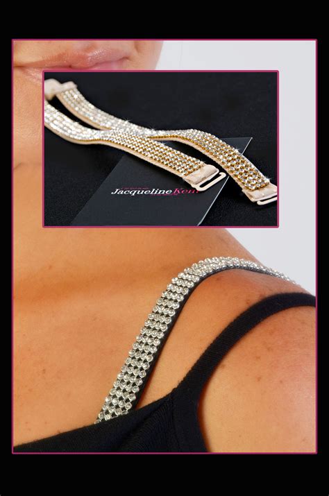 jewelry brastrap crystal bra black crystals bra straps