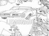 Lemonade Waiting sketch template