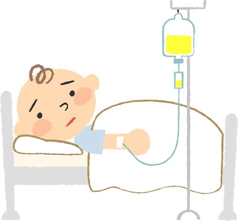 boy   intravenous therapy clipart   transparent