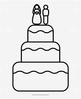 Bolo Desenho Casamento Wedding Coloring Cake Seekpng sketch template