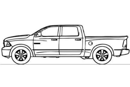 ideas red truck coloring page   truck coloring pages cars