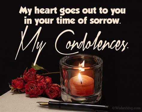 heartfelt condolence messages  quotes wishesmsg heartfelt