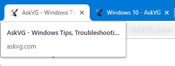 tip enable  tab hover cards feature  google chrome  microsoft edge askvg