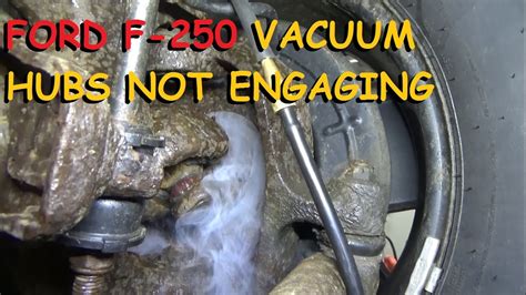 ford   vacuum hubs  engaging youtube