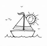Coloring Pages Ships Tall Ship Sky High Yescoloring Source Sailing Boats sketch template