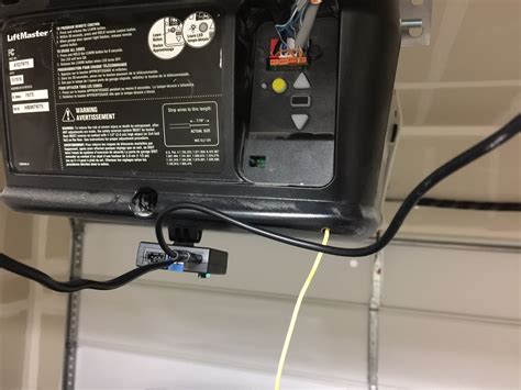 wiring diagram  liftmaster garage door opener