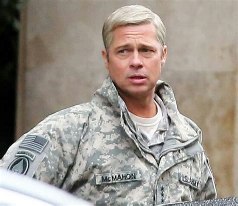Irreconocible Brad Pitt En Su Nueva Película War Machine