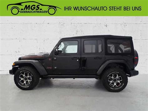 gebraucht  jeep wrangler unlimited  diesel  ps   weidenopf autouncle