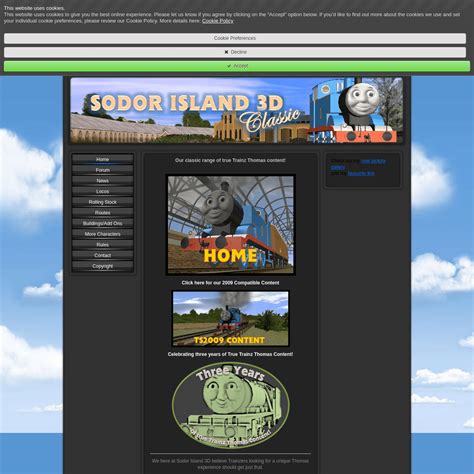 home sodor island  archived