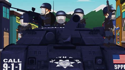 south park police department peacemaker tanks   tankporn